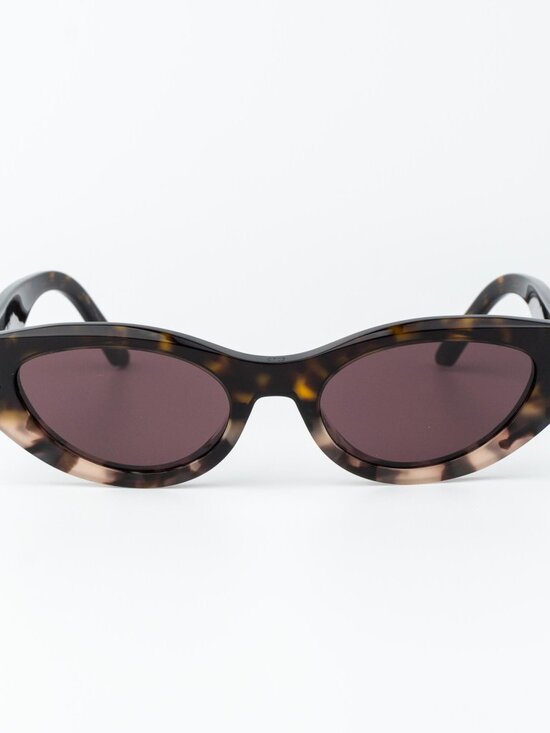 Dior Women Sunglasses Havana Bordeaux Oval DIORSIGNATURE B5I 25D0 NEW AUTHENTIC main image 9